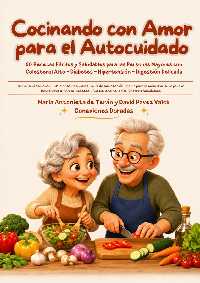 Portada Cocinando con Amor para el Autocuidado